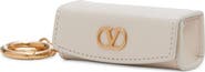 Valentino Garavani VLOGO Lipstick Leather Keychain
