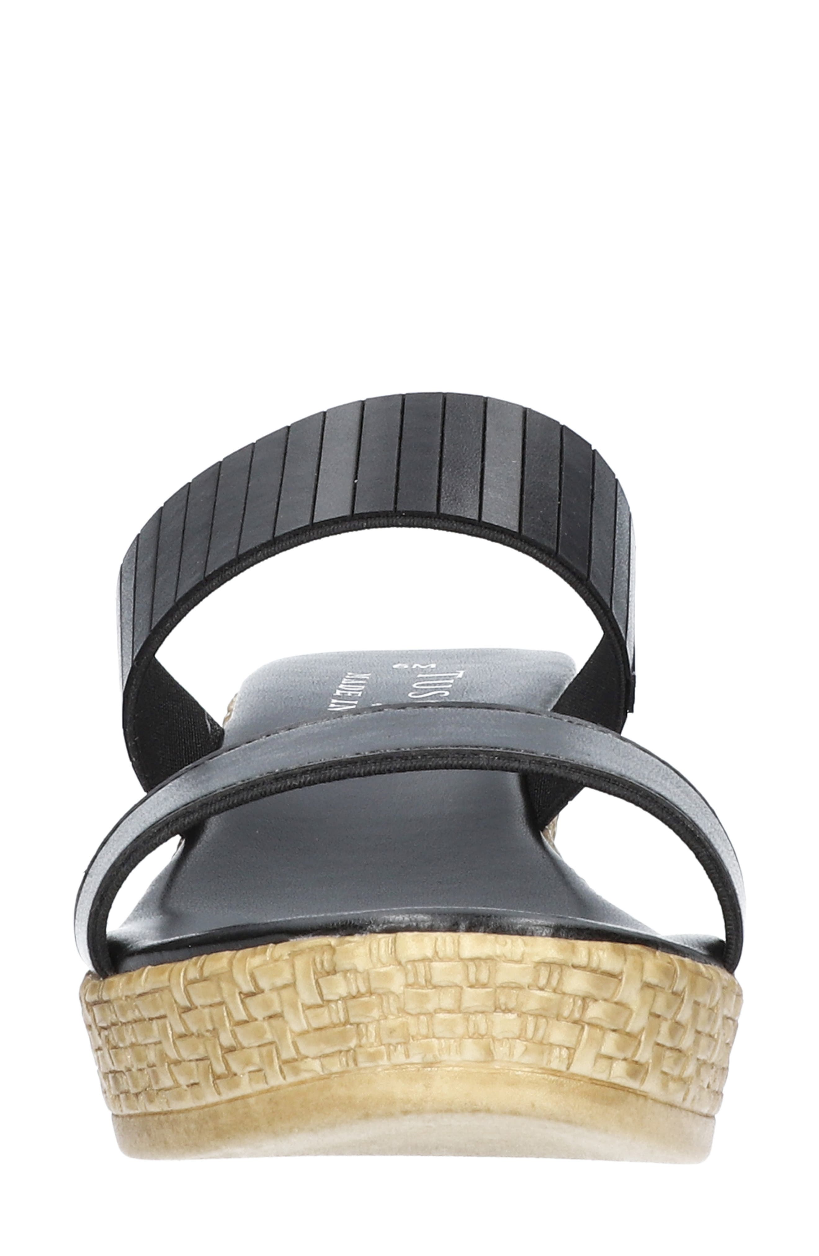 TUSCANY by Easy Street<sup>®</sup> Terina Wedge Slide Sandal, Alternate, color, 