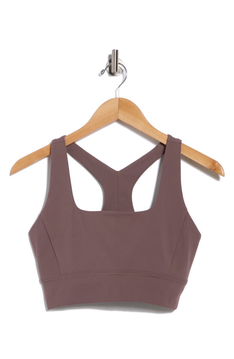 Z by Zella Perform Sports Bra, Alternate, color, Grey Plum