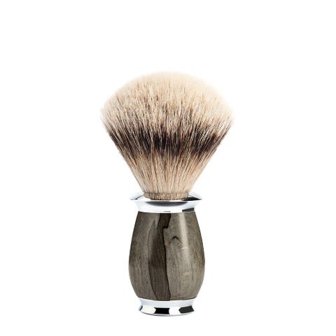 Purist Grained Beech Silvertip Badger Shaving Brush