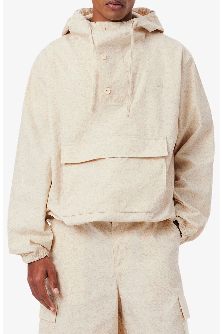Water Repellent Cotton Anorak, Main, color, NATUREL CLAIR