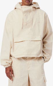 Lacoste Water Repellent Cotton Anorak
