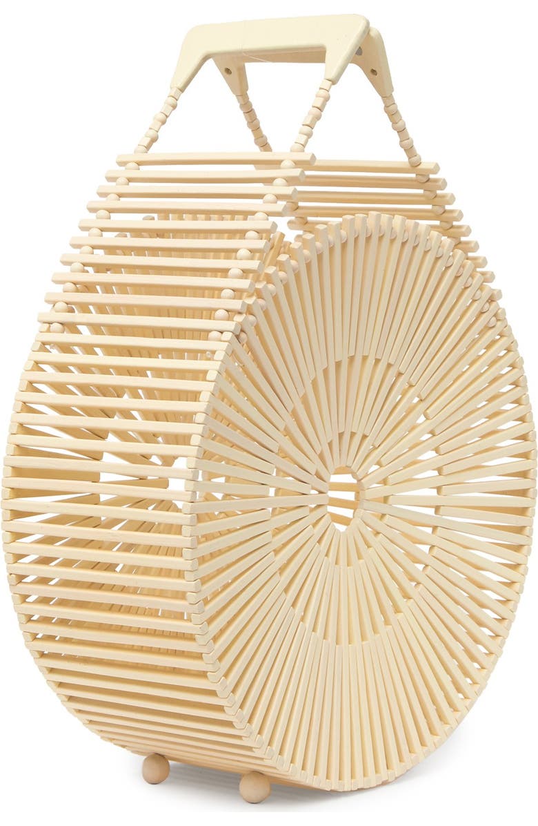 Cult Gaia Zaha Bamboo Bag, Alternate, color,