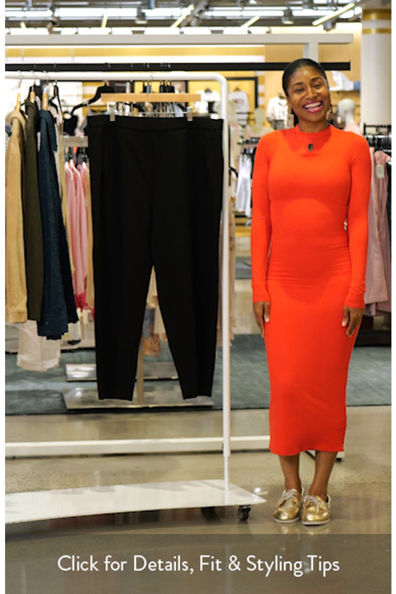 Lantern Double Knit Ankle Pants video