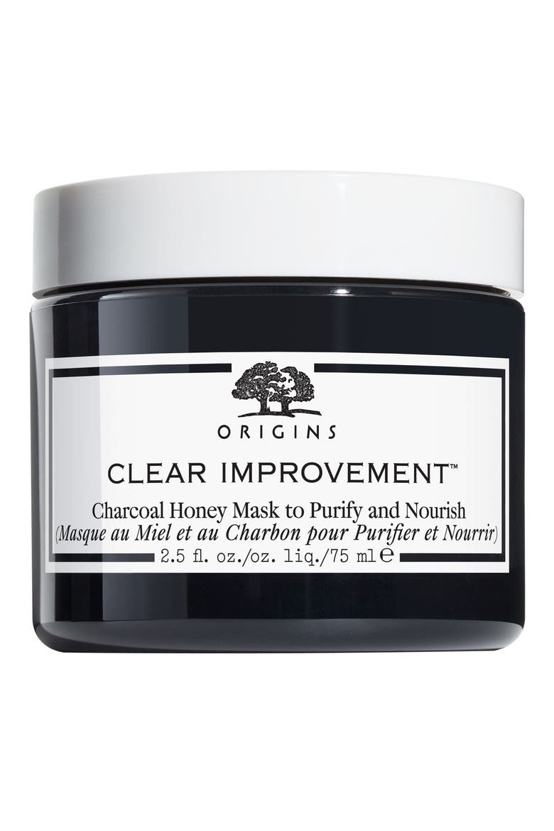 Clear Improvement™ Charcoal Honey Mask, Main, color, NO COLOR