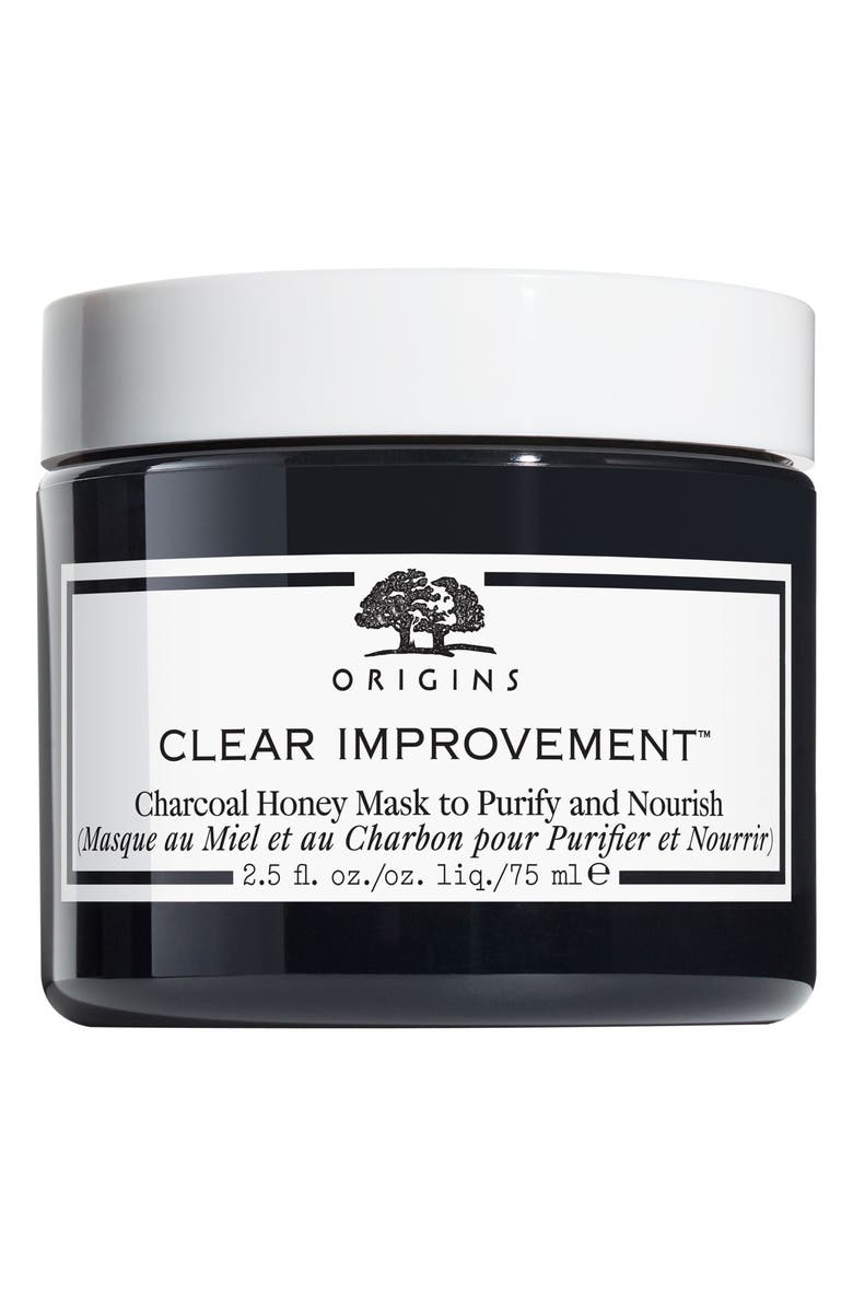 Origins Clear Improvement<sup>™</sup> Charcoal Honey Mask, Main, color, 