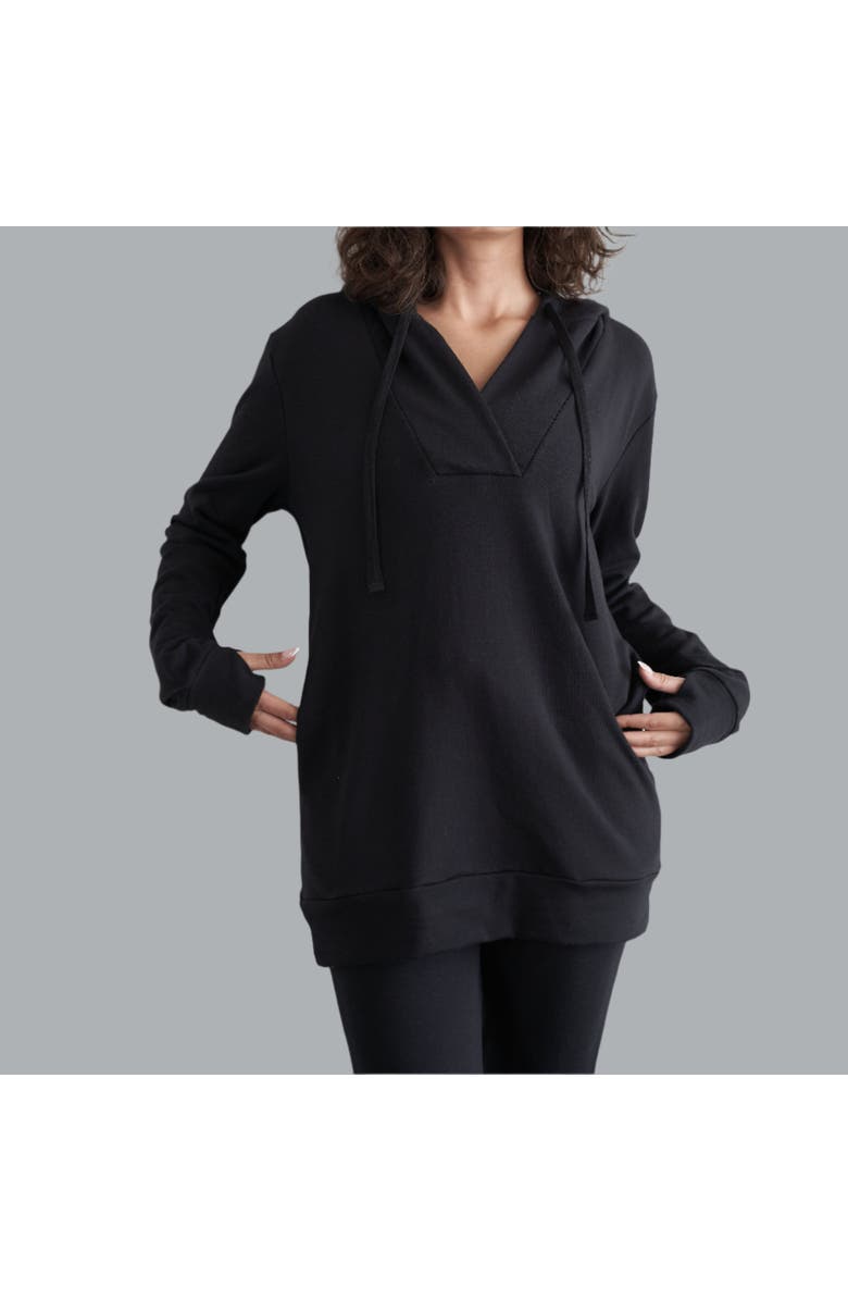 eavolu Serengeti Eco-Luxe Fleece Oversized Hoodie | Cloud-Soft Comfort, Alternate, color,