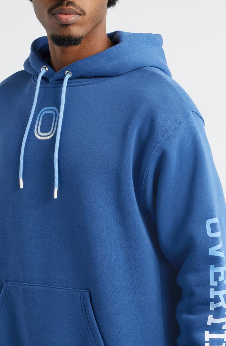 OVERTIME Classic Gradient Logo Pullover Hoodie, Alternate, color, Blue