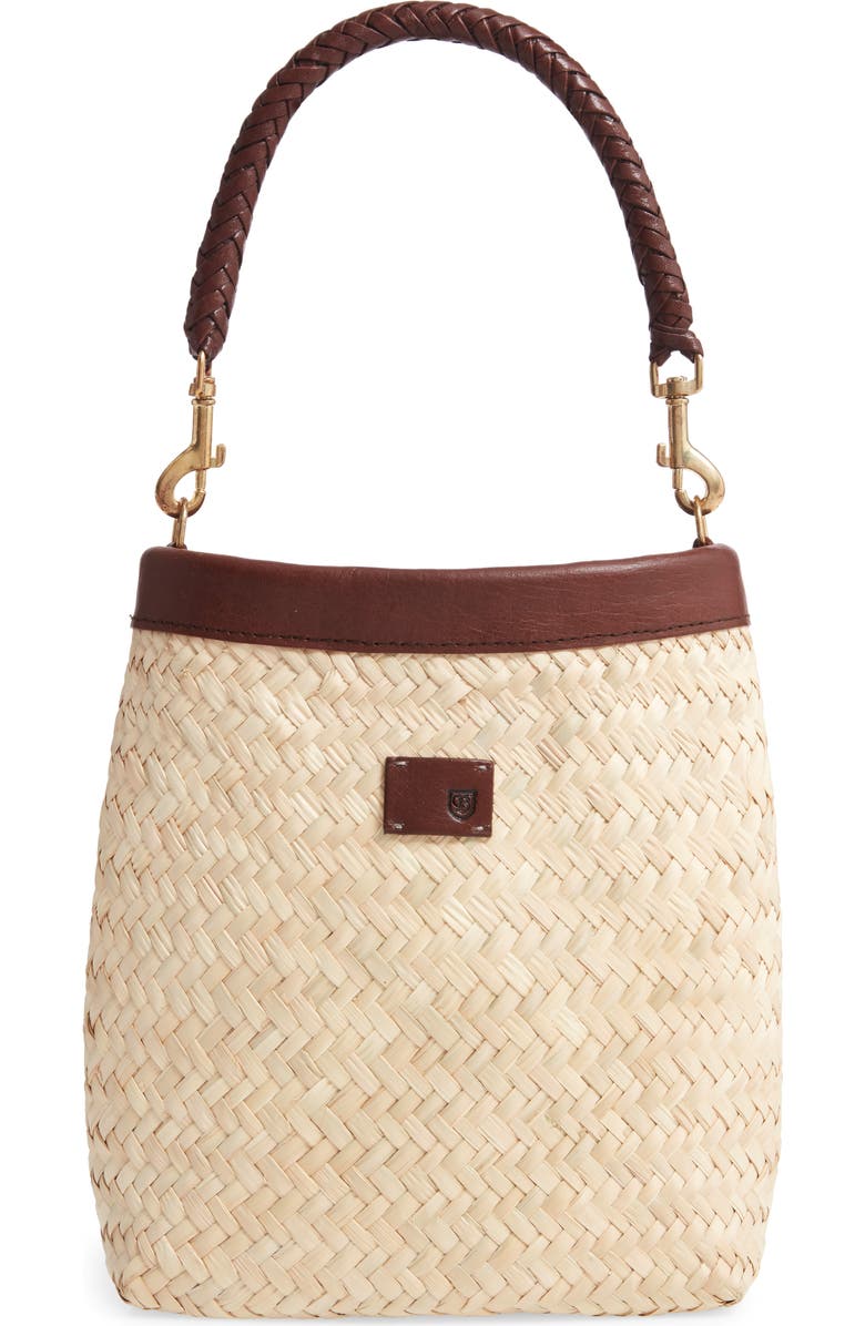 Brixton Layla Woven Top Handle Bag, Main, color,