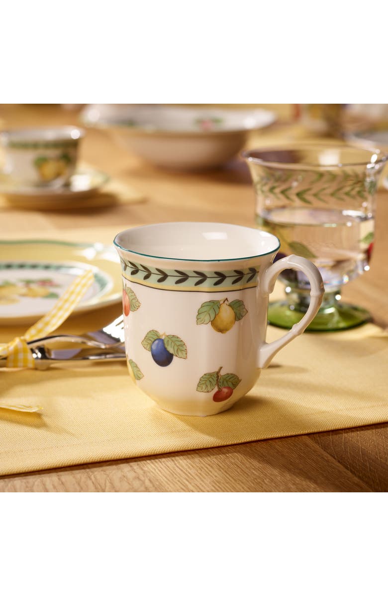 Villeroy & Boch French Garden Fleurence Mug, Alternate, color, White