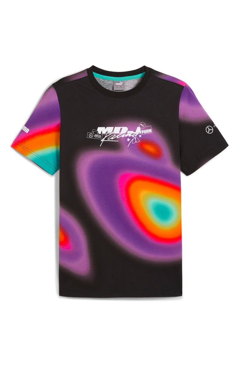 PUMA Mad Dog Jones x Mercedes-AMG F1 Cotton Graphic T-Shirt, Main, color, 