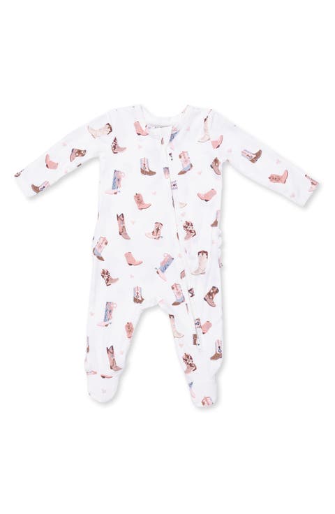 Kids' Two-Way Zip Ruffle Footie