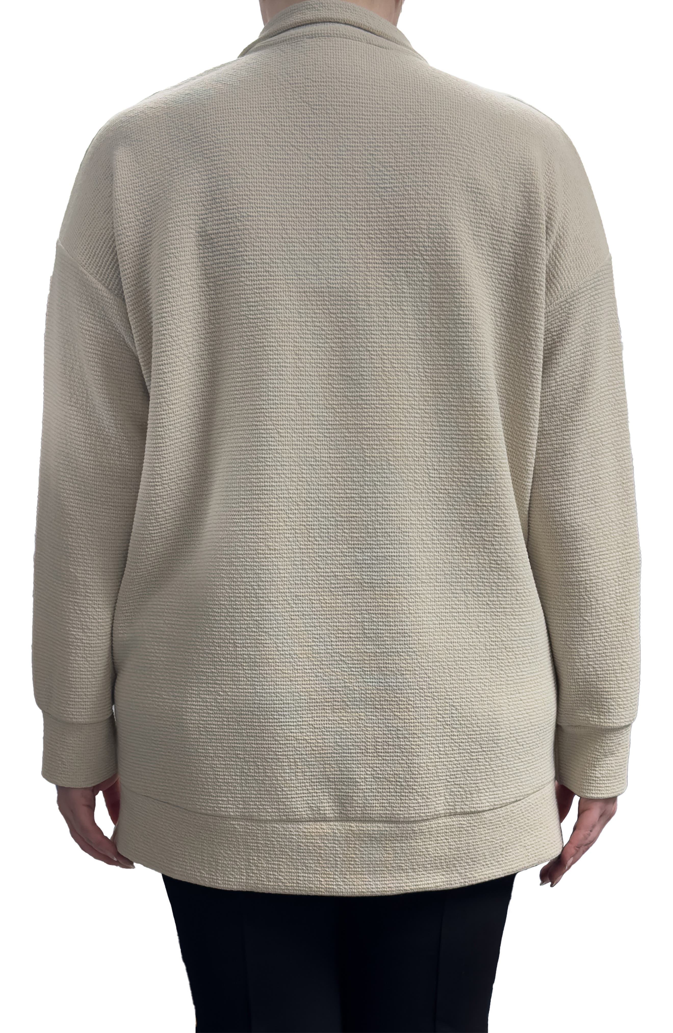 Johnny Collar Long Sleeve Top - image 3