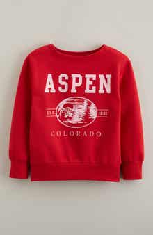 Off Shoulder Graphic Sweatshirt