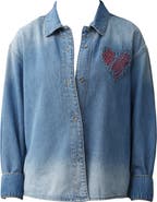 Bayeas Rosalind Embroidered Denim Jacket