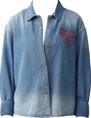 Bayeas Rosalind Embroidered Denim Jacket