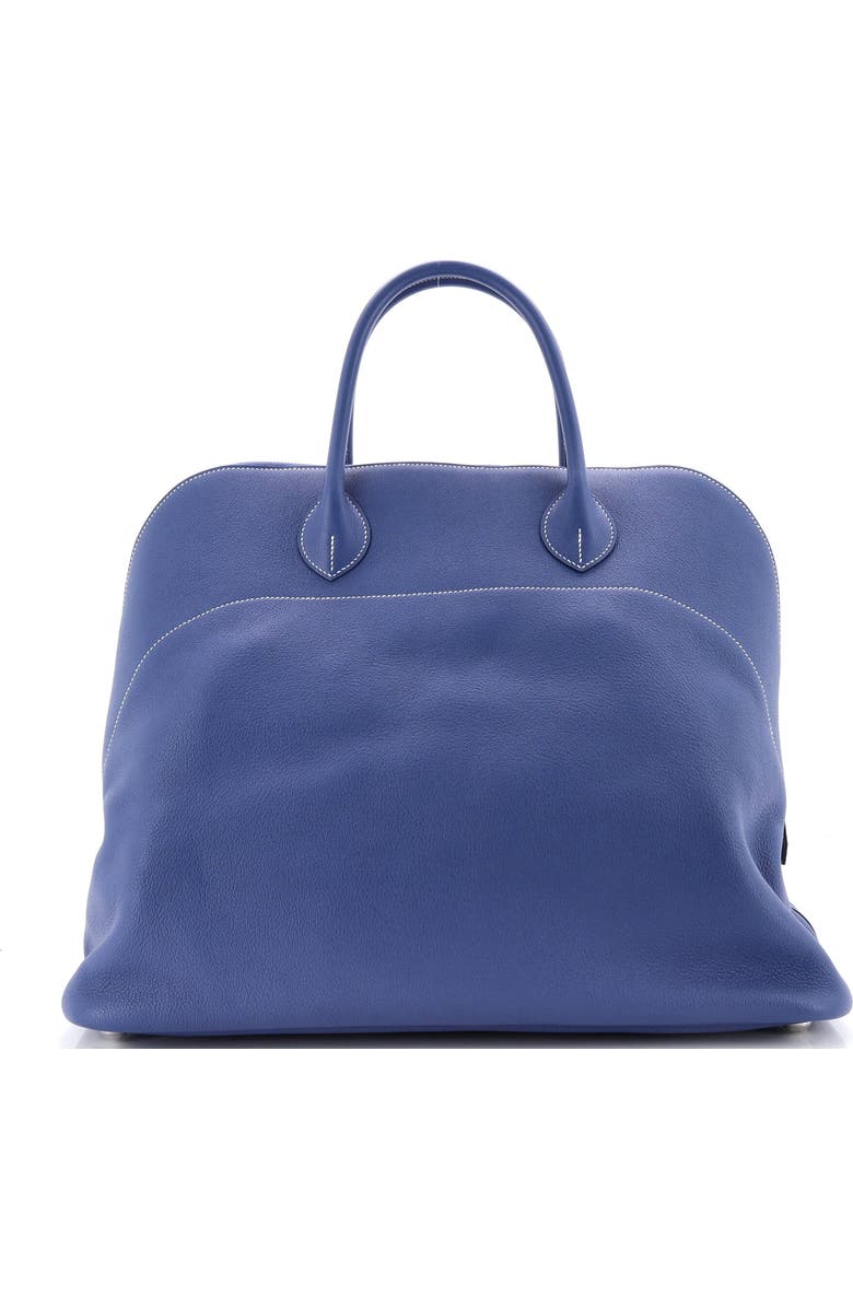 Pre-Owned Hermes Bolide Relax Bag Evercolor 45, Alternate, color, Bleu Brighton