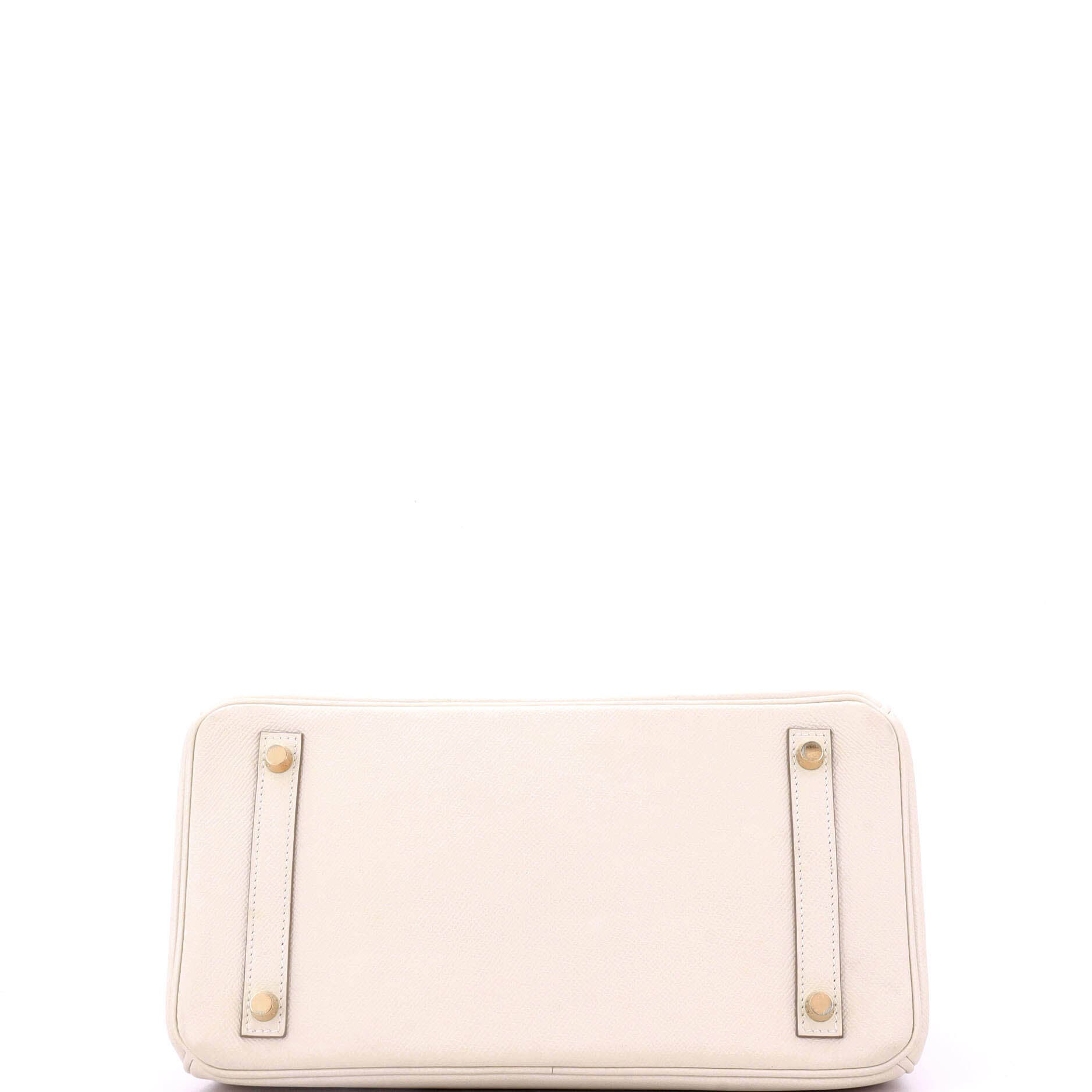 Pre-Owned Hermes Birkin Handbag Light Epsom with Gold Hardware 30, Alternate, color, Nata