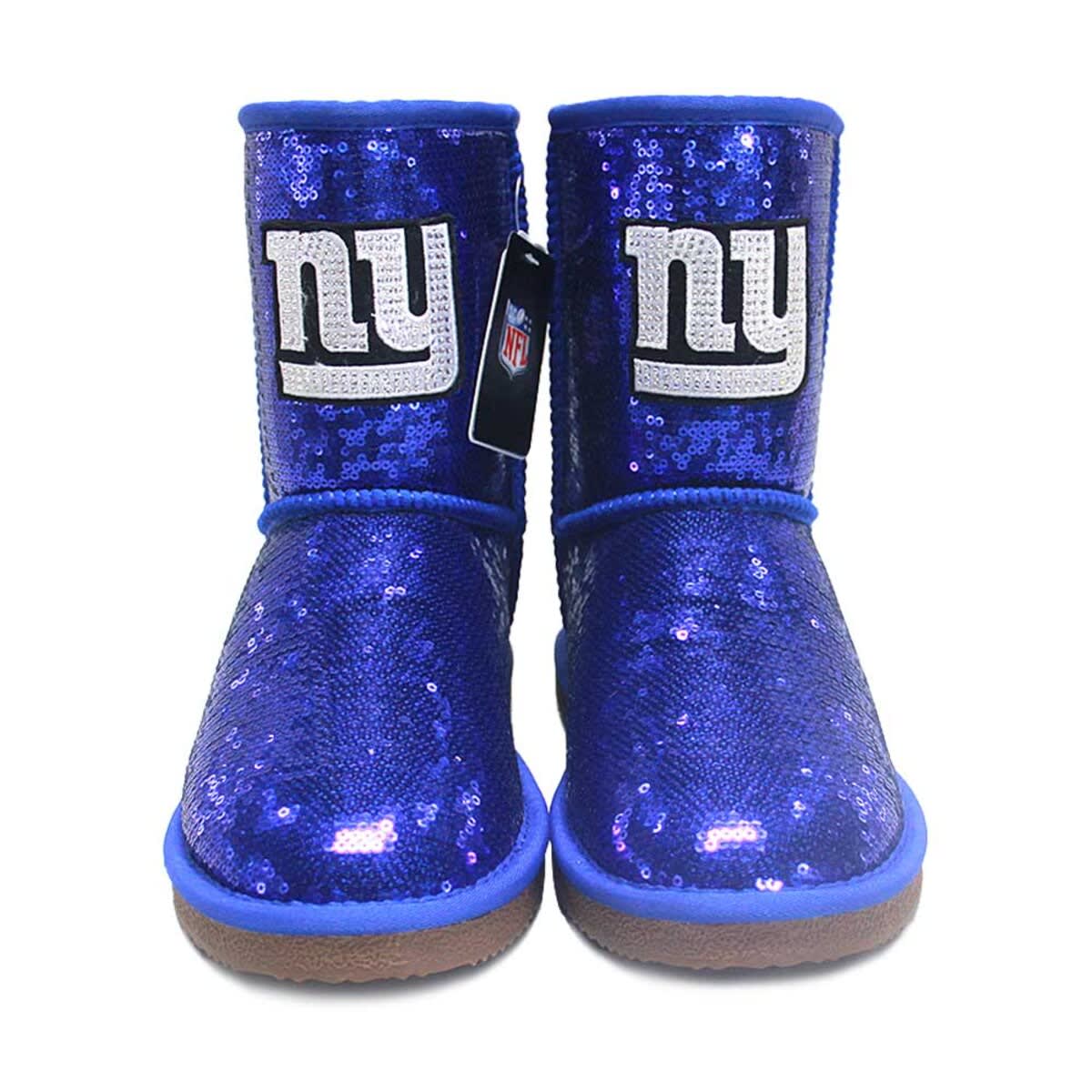 CUCE Women's Cuce New York Giants Sequin Boots, Alternate, color, 
