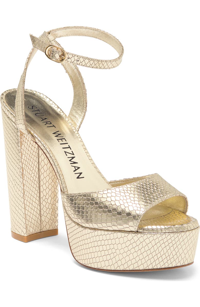 Stuart Weitzman Ryder II Platform Sandal, Main, color,