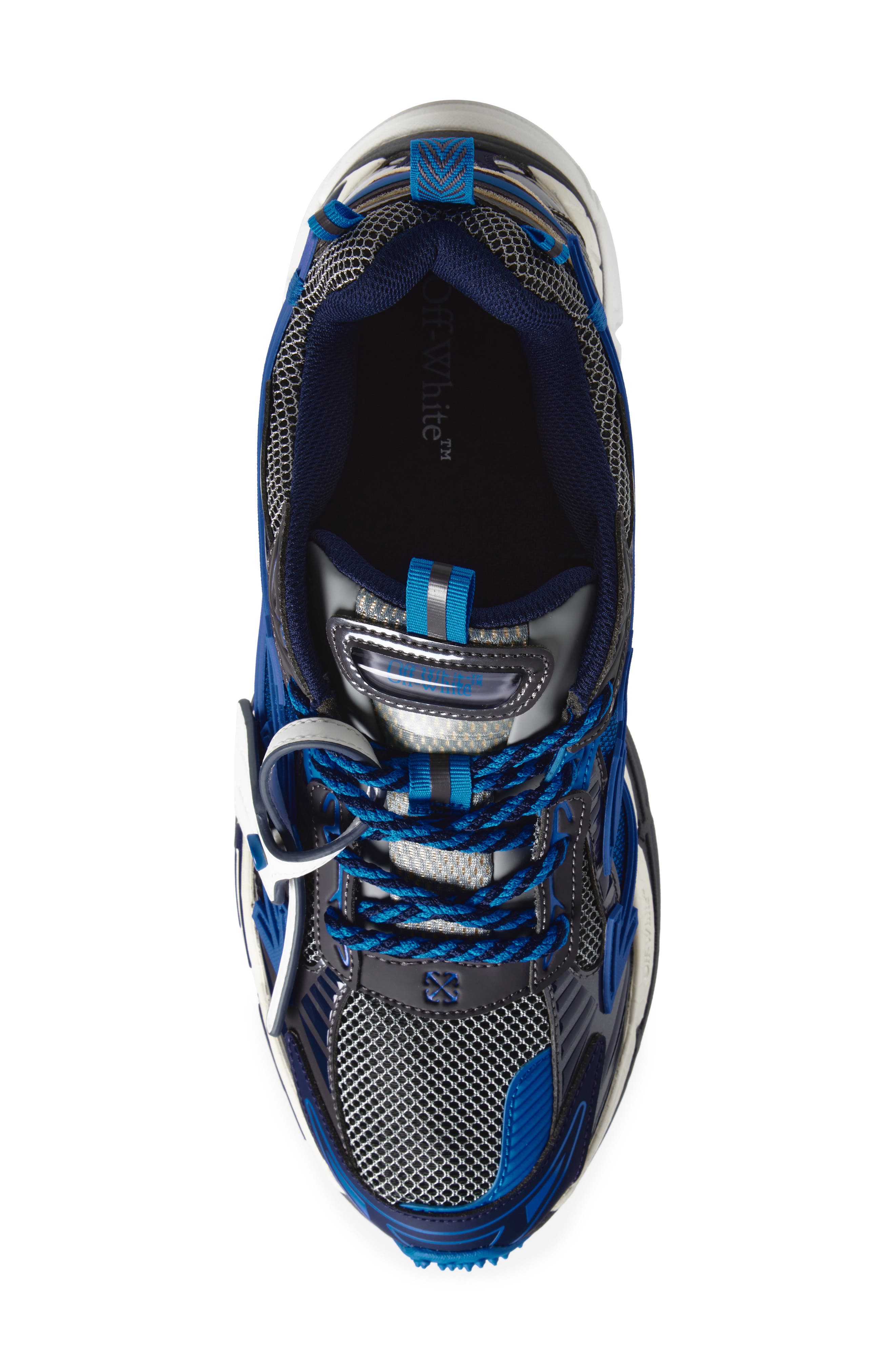 Off-White Be Right Back Sneaker, Alternate, color, Gunmetal - Navy Blue