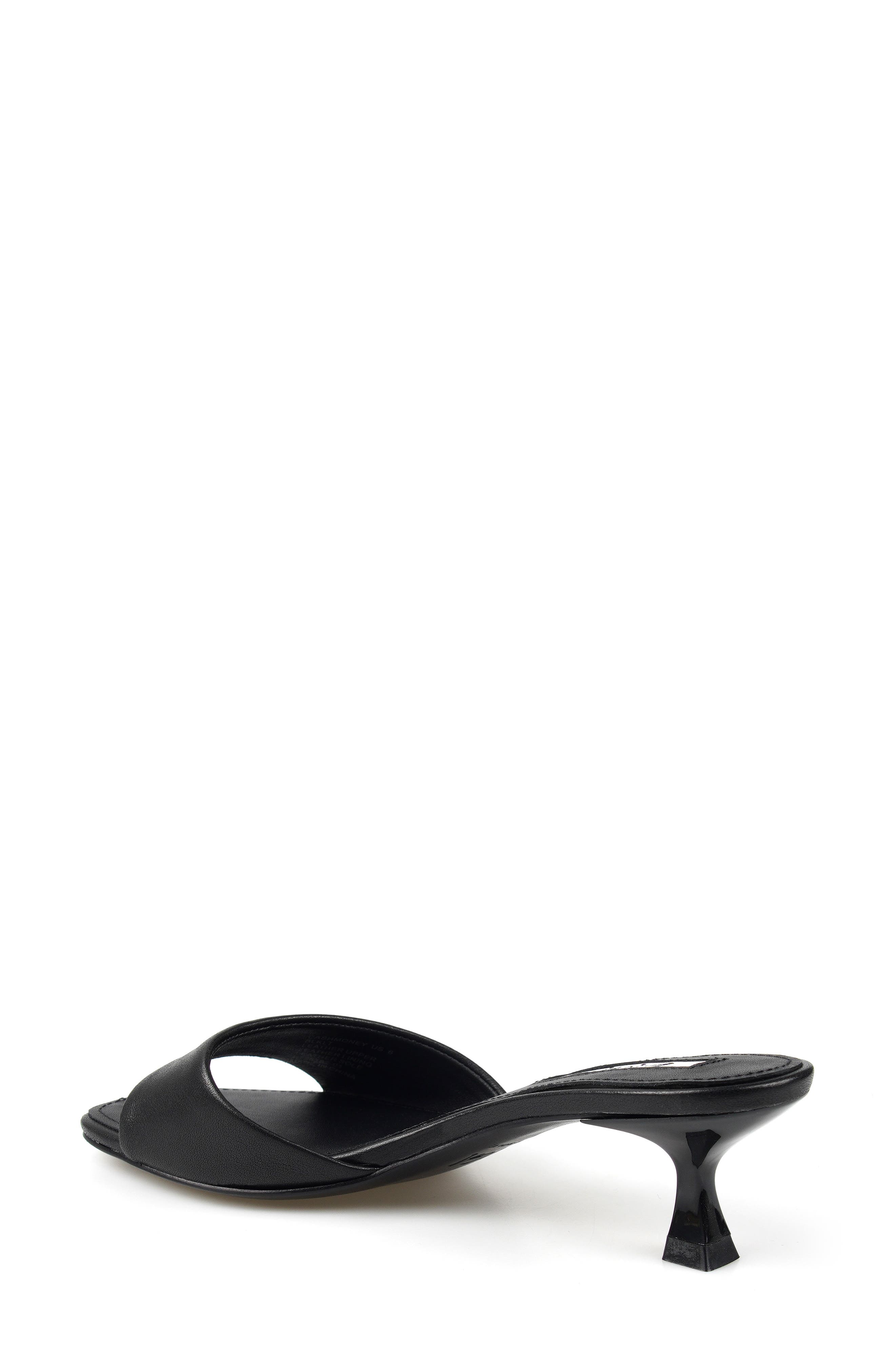 ZIGI <p>Cashmoney  Slide Sandal (Women)</p>, Alternate, color, Black Leather