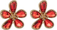 EYE CANDY LOS ANGELES Daisy CZ Floral Stud Earrings
