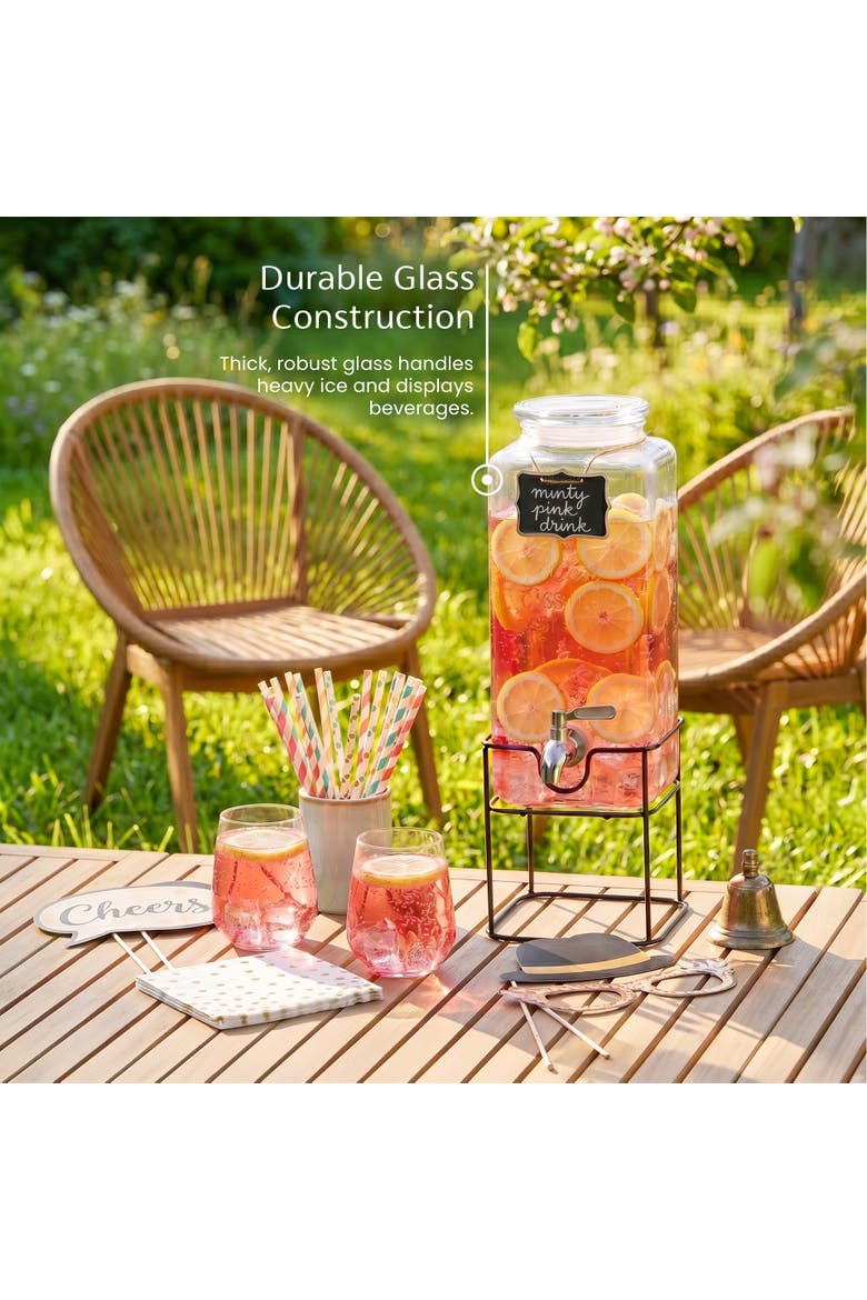 Drink Dispenser, Alternate, color, Clear