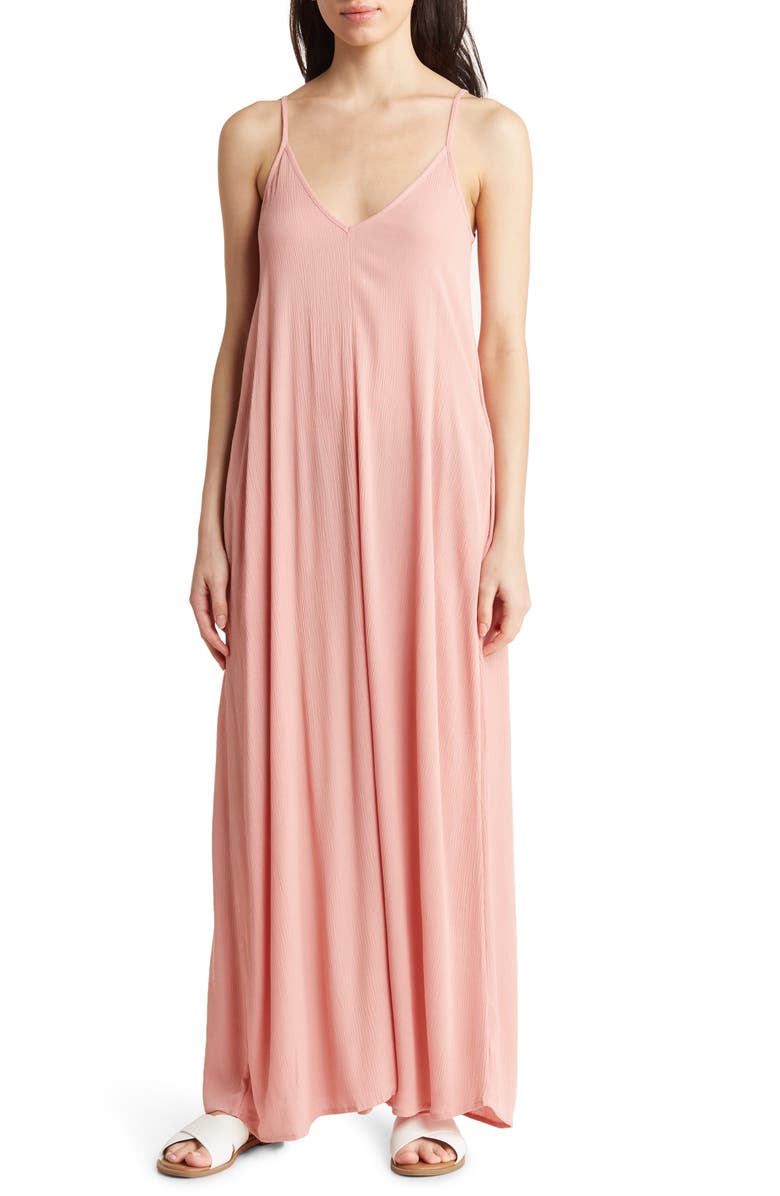 Socialite Gauze Maxi Dress, Main, color,