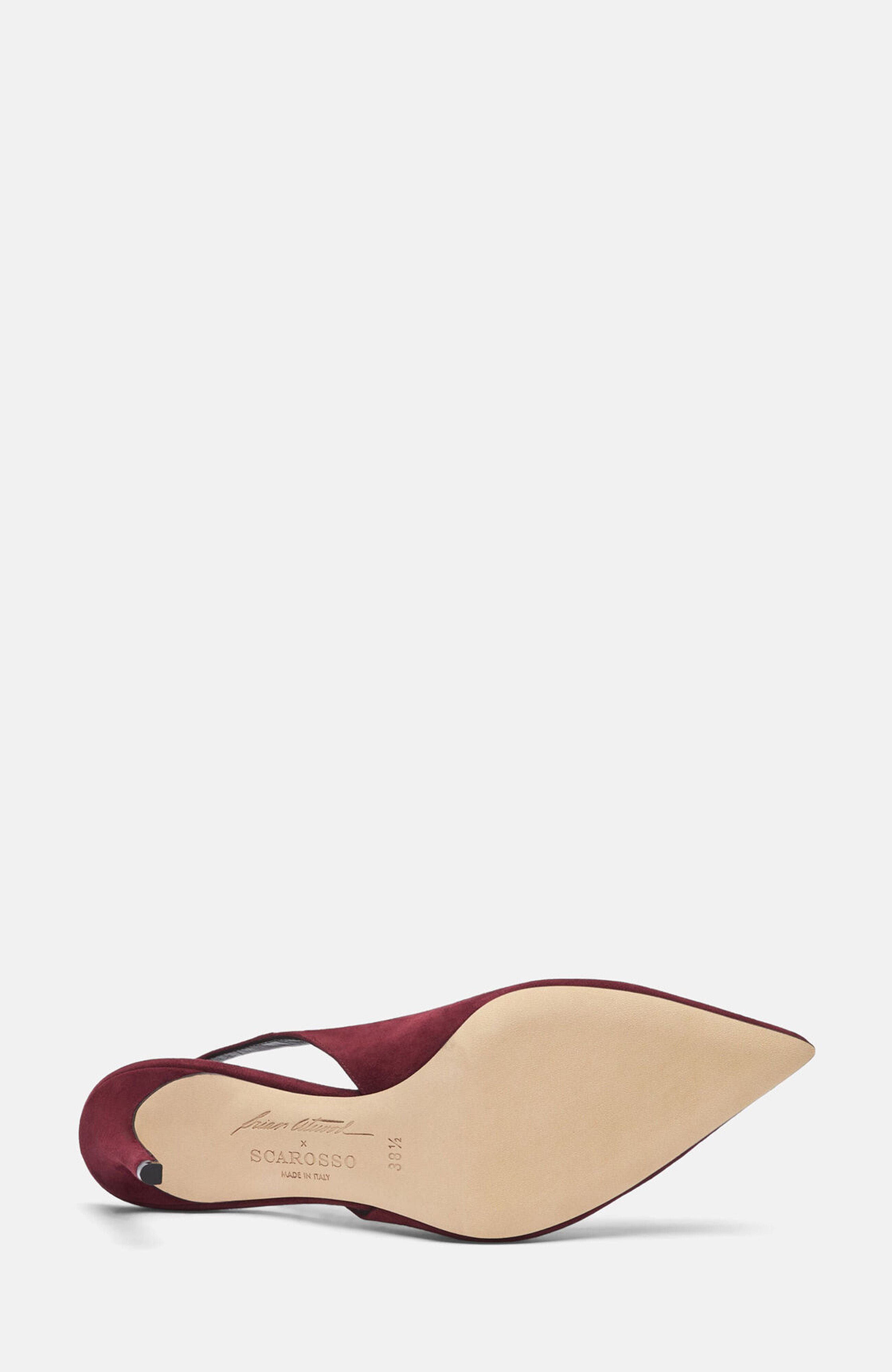 Sutton Pumps, Alternate, color, Burgundy - Suede