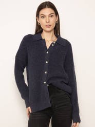 Central Park West Millie Oversized Sweater Polo