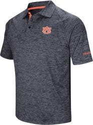 COLOSSEUM Men's Colosseum Navy Auburn Tigers Big & Tall Down Swing Polo