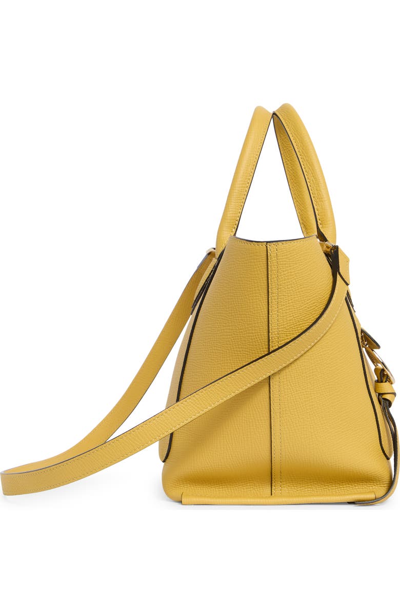 Longchamp Medium Leather Handbag, Alternate, color, Yellow