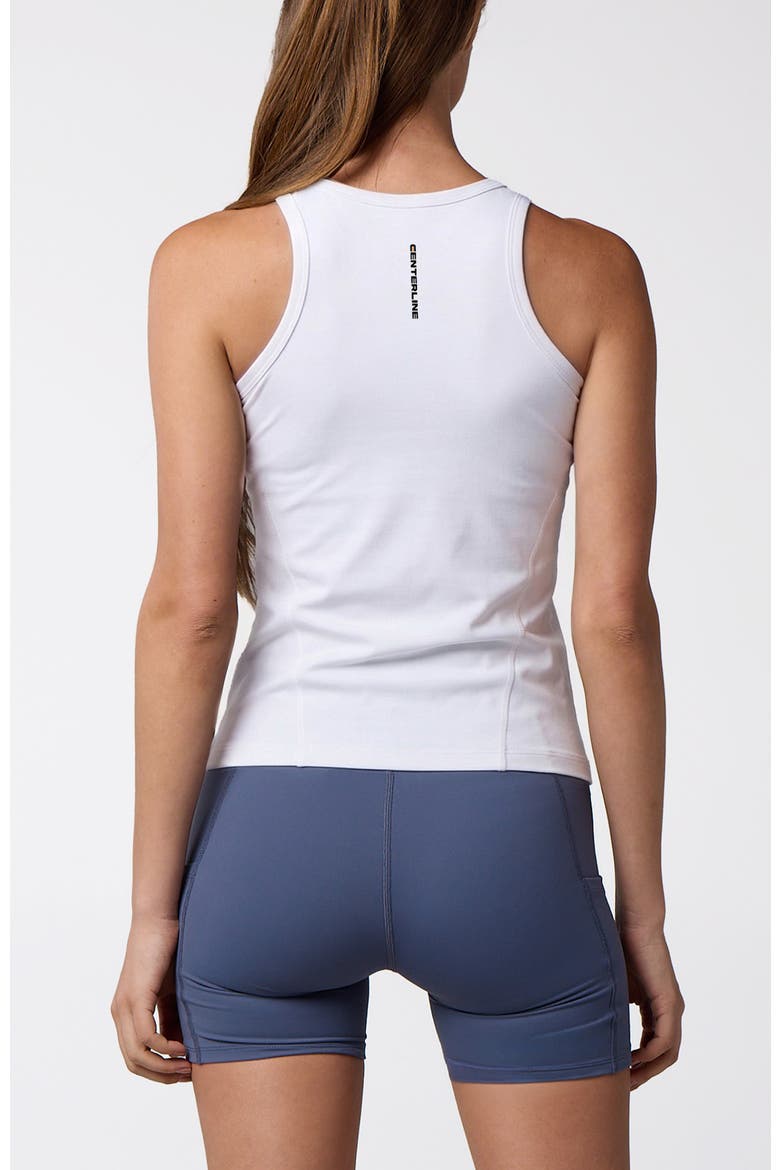 Women's Essential Fitted Tank, Alternate, color, White