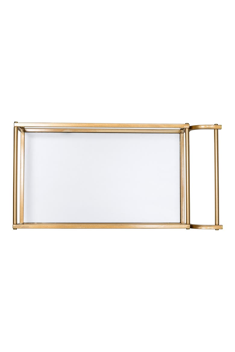 3-Tier Bar Cart, Alternate, color, GOLD