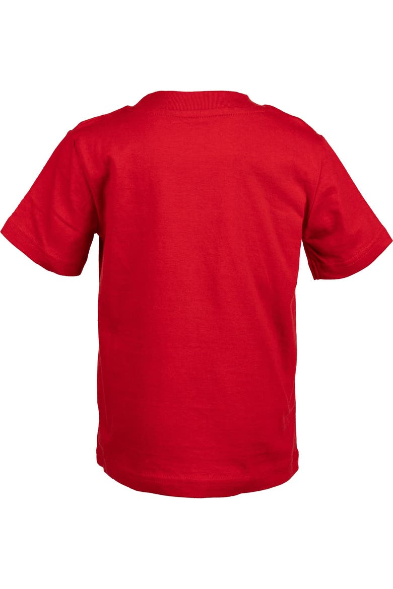 Cars Short Sleeve Birthday T-Shirt, Alternate, color, Mickey Mouse Red