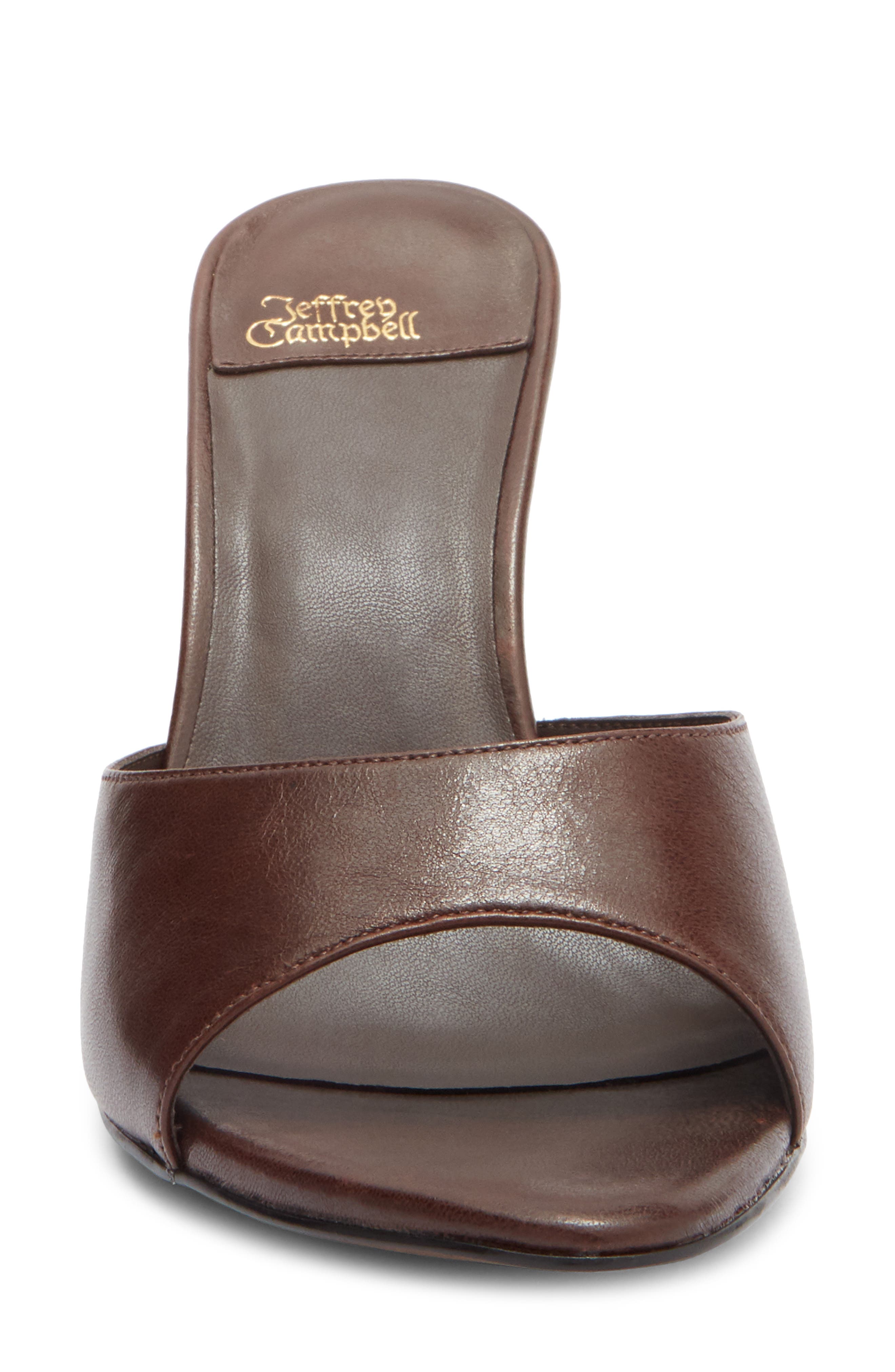 Agent Slide Sandal, Alternate, color, COFFEE