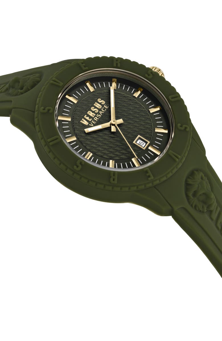 VERSUS Versace Versus Tokyo Silicone Strap Watch, 42mm, Alternate, color,