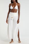 Elan Wide Leg Cover-Up Pants