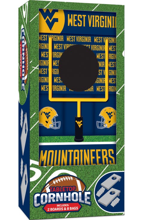 West Virginia NCAA Tabletop Cornhole