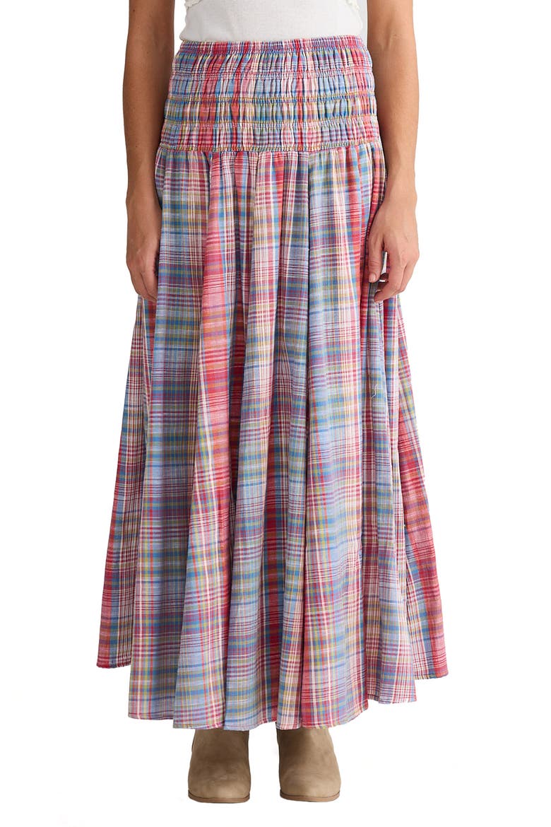 Balmoral Plaid Convertible Skirt Dress, Main, color, PICNIC CHECK