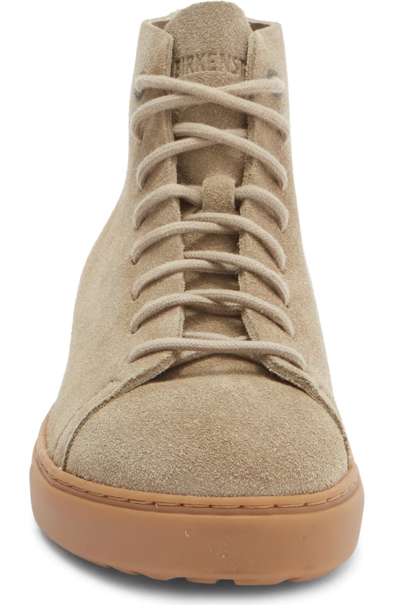 Birkenstock Bend Mid Deconstructed Sneaker - Discontinued, Alternate, color, Gray Taupe