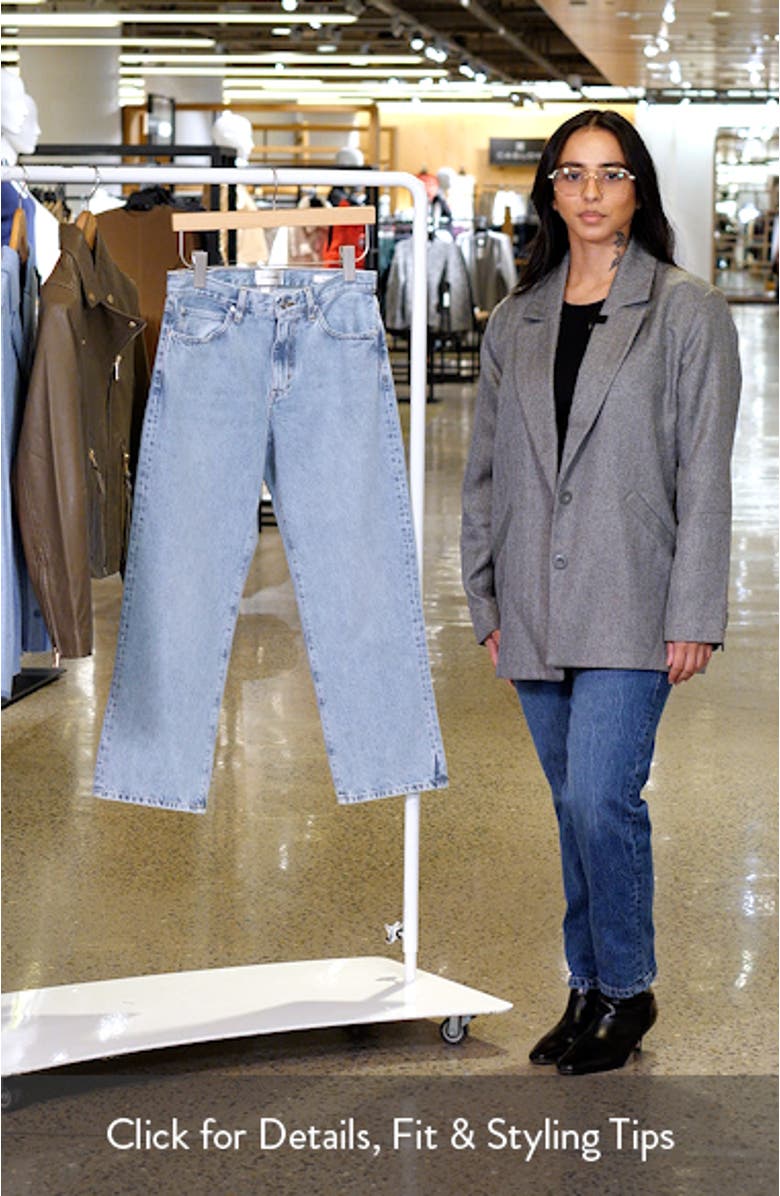 The Hang Ankle Straight Leg Jeans, sales video thumbnail