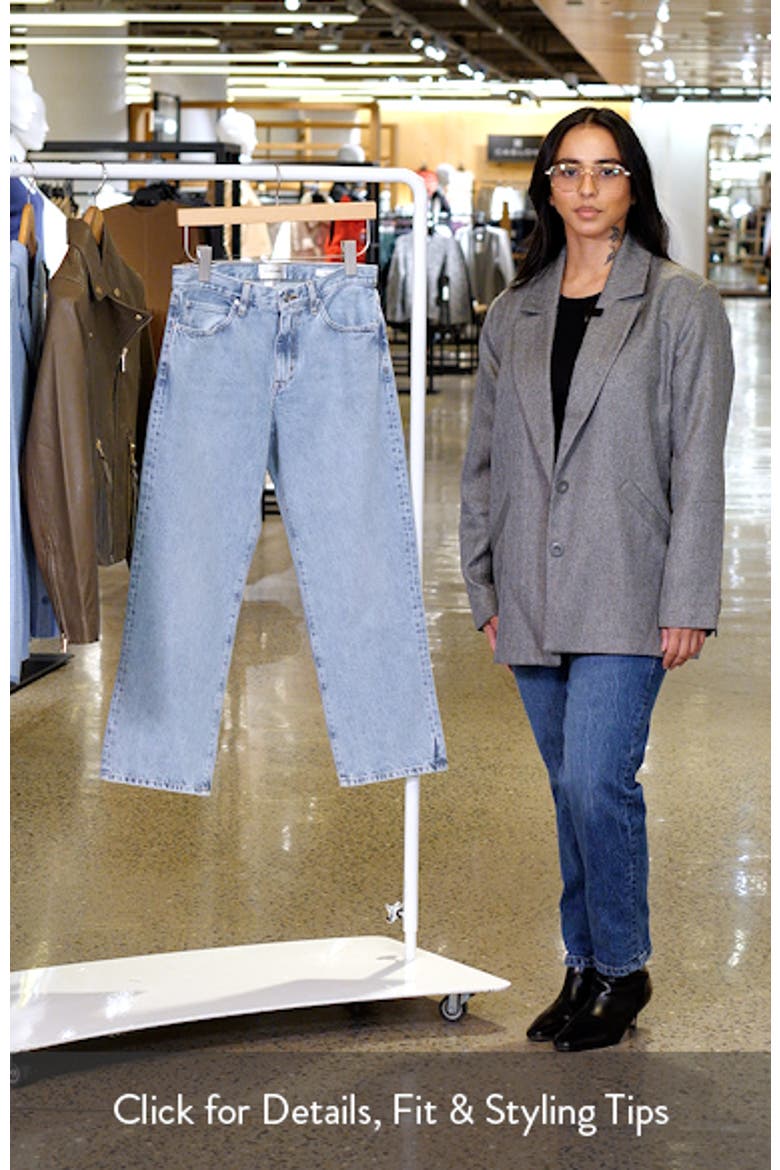 The Hang Ankle Straight Leg Jeans video