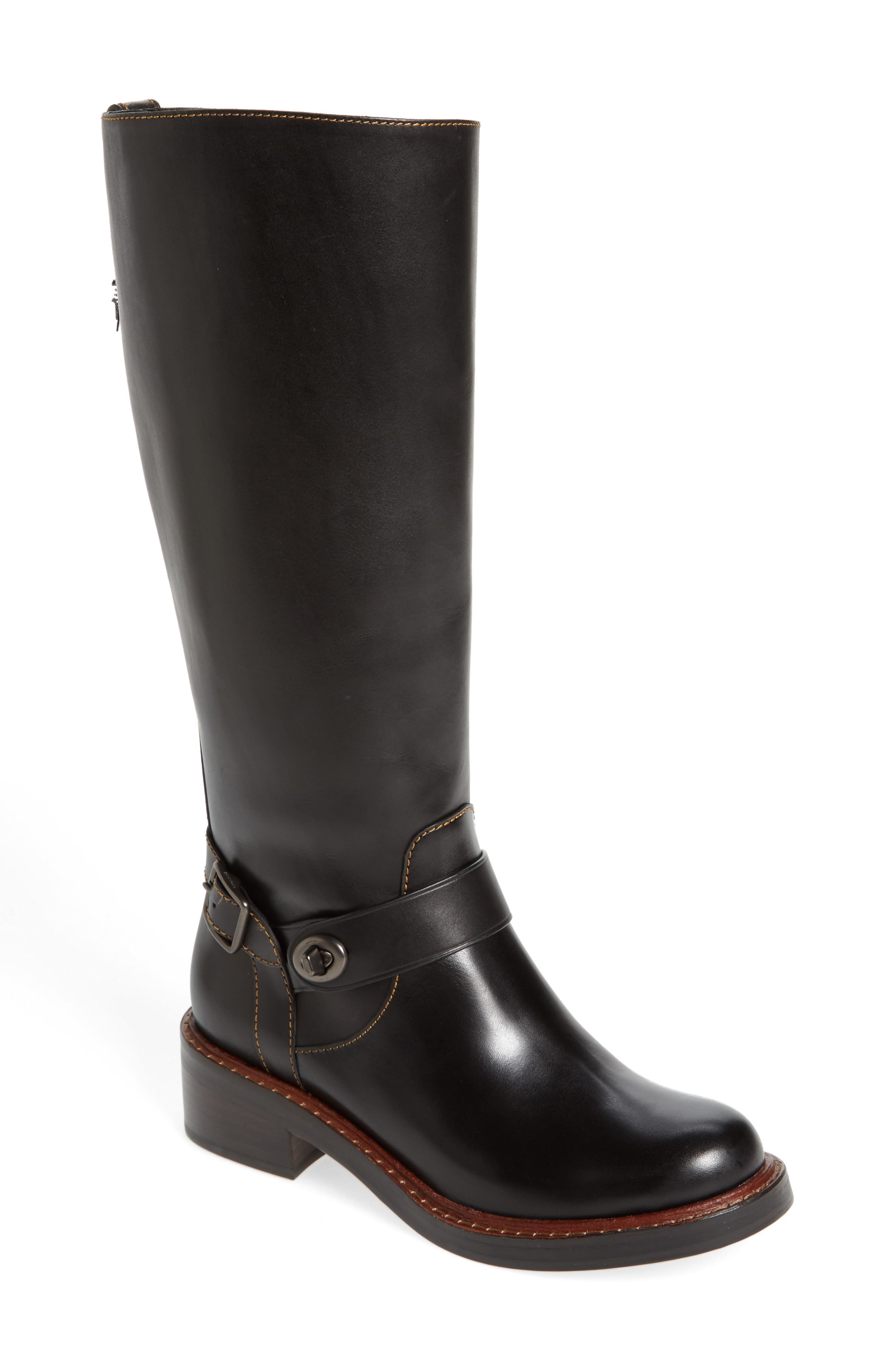 COACH Sutton Riding Boot, Main, color, 