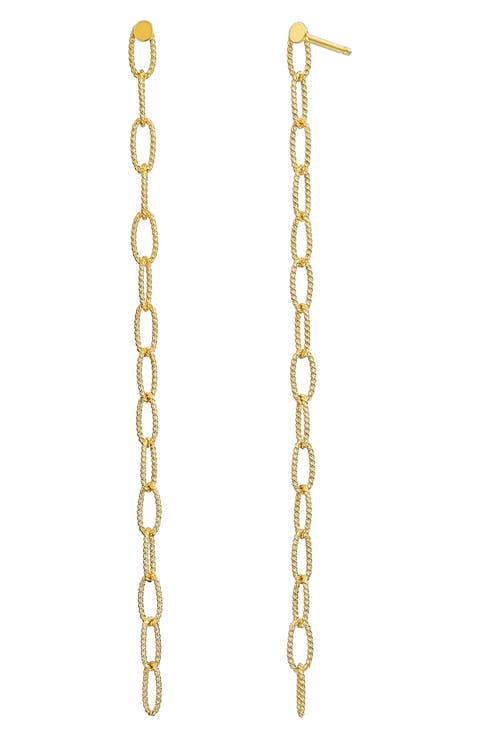14K Gold Linear Earrings (Nordstrom Exclusive)