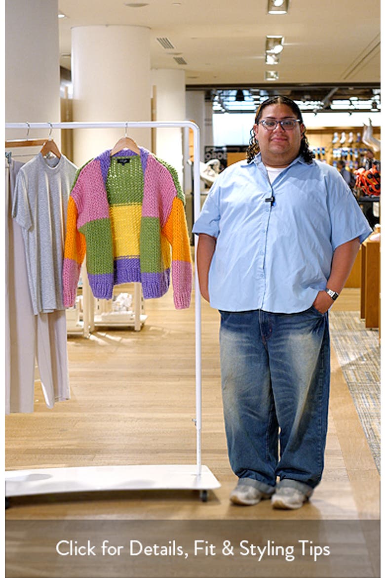 Colorblock Chunky Cardigan video