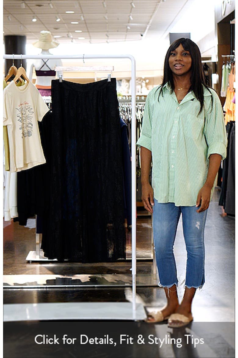 Hildie Sheer Lace Wide Leg Pants video