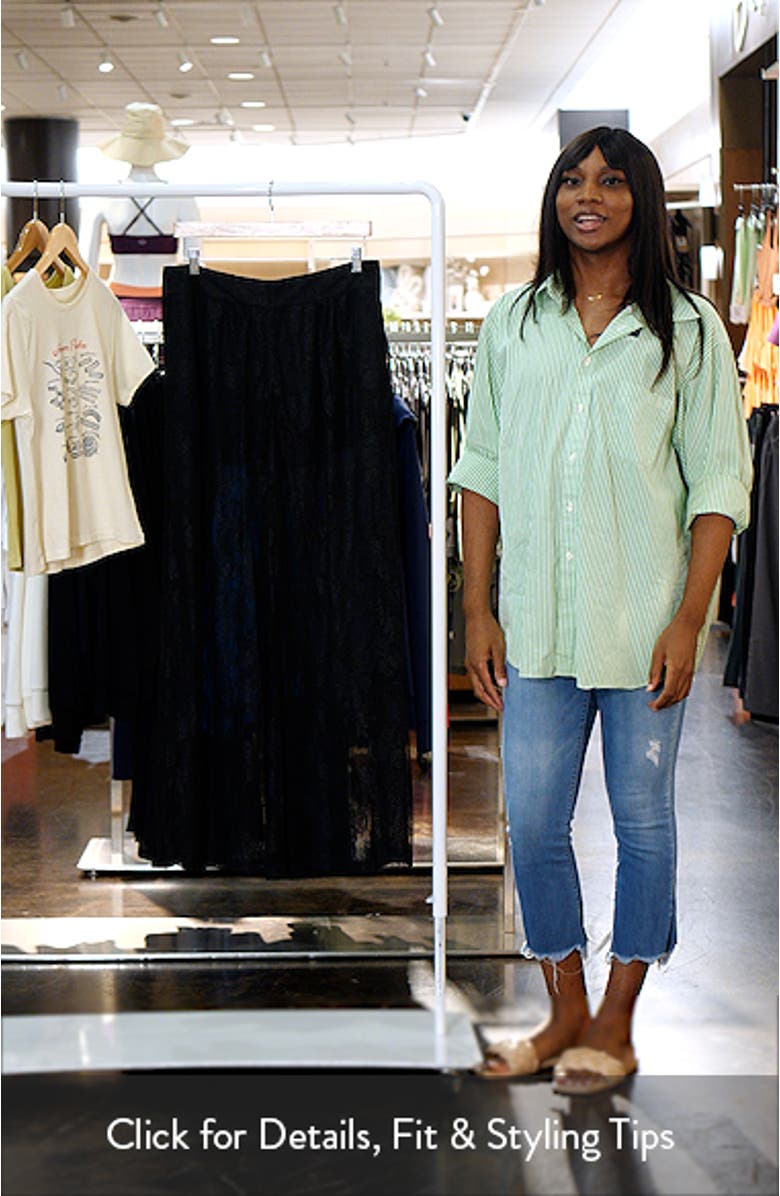 Hildie Sheer Lace Wide Leg Pants, sales video thumbnail
