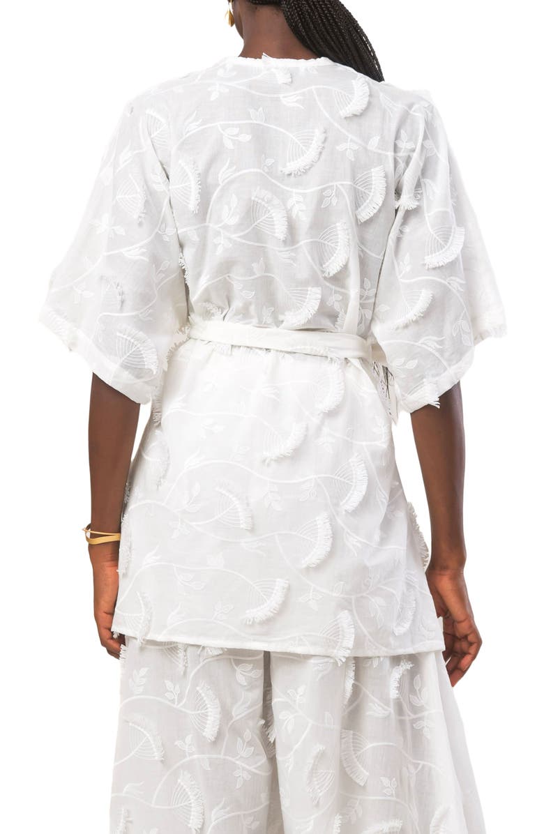 DIARRABLU Cabana Kimono, Alternate, color, Kheff Blanc